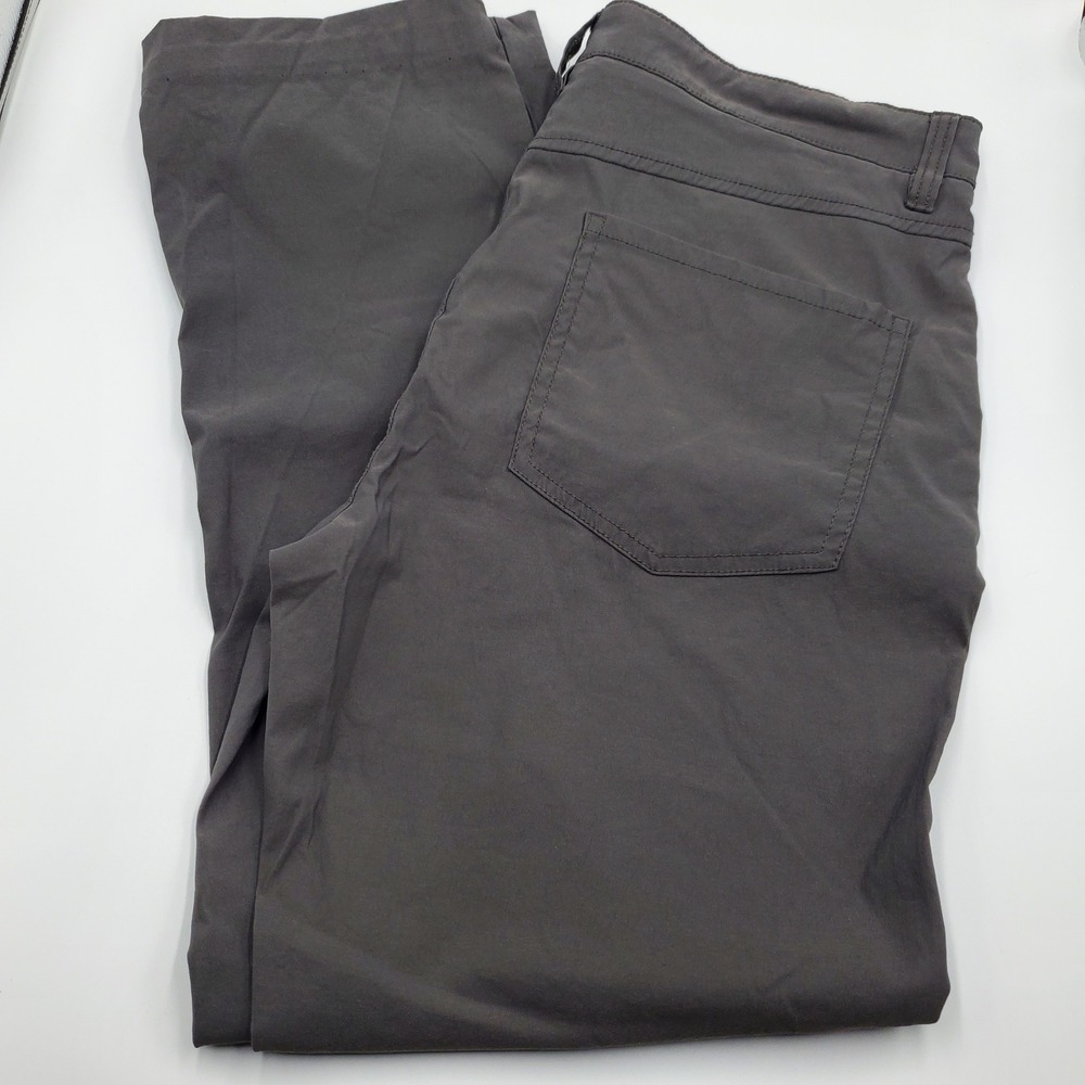 Desert Dunes Mens Technical Hiking Pants Charcoal Gray 34x32(29)Straight Leg